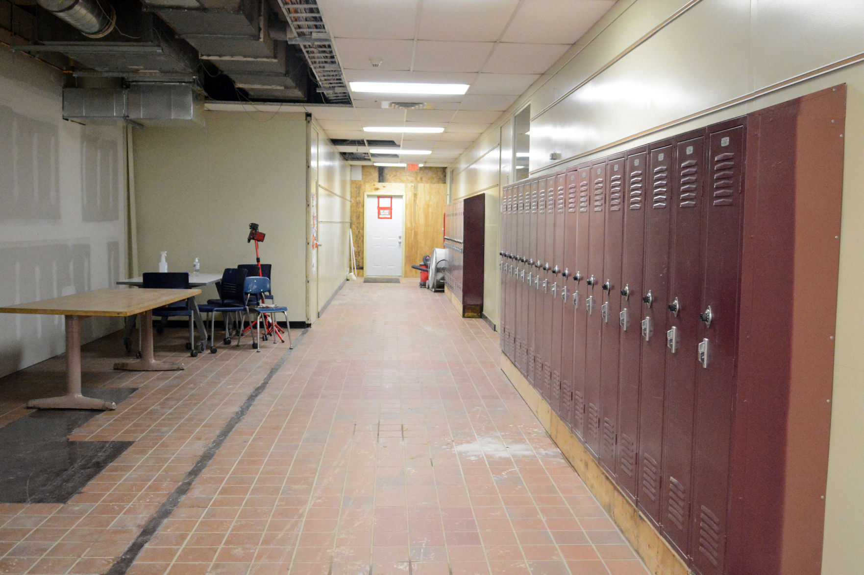 Tour of Jack Young Middle School construction, Dec. 7